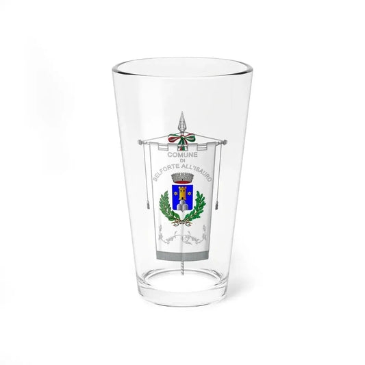 Belforte allIsauro-Gonfalone (Italy) Pint Glass 16oz 16oz - Go Mug Yourself