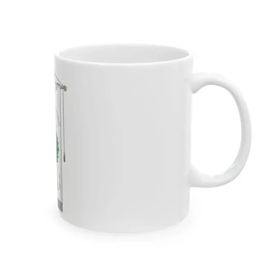Belforte allIsauro-Gonfalone (Italy) White Coffee Mug - Go Mug Yourself