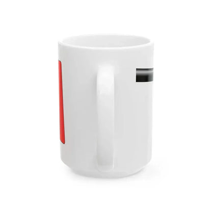 Belgium Rowing Blade (Belgium) White Coffee Mug - Go Mug Yourself