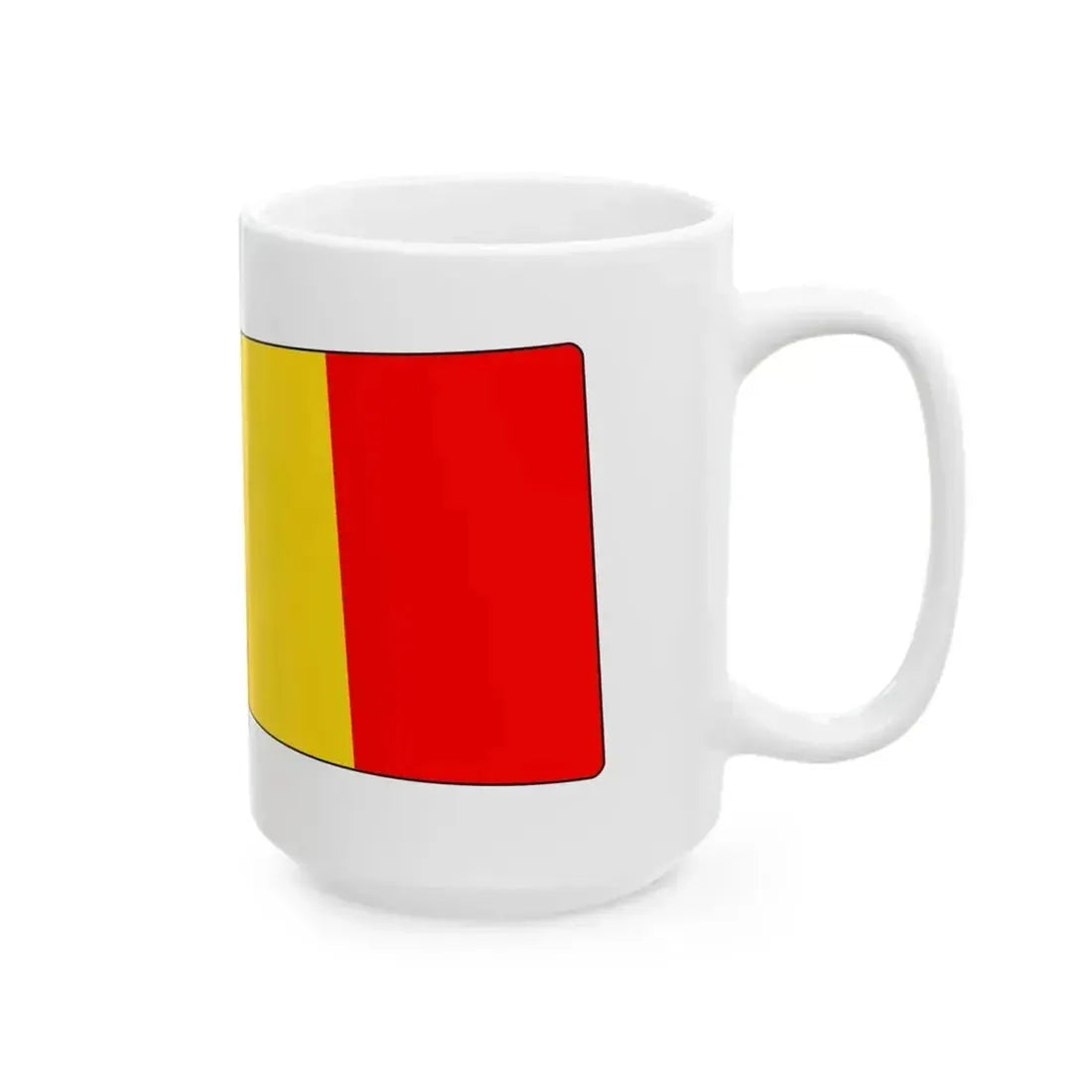 Belgium Rowing Blade (Belgium) White Coffee Mug - Go Mug Yourself