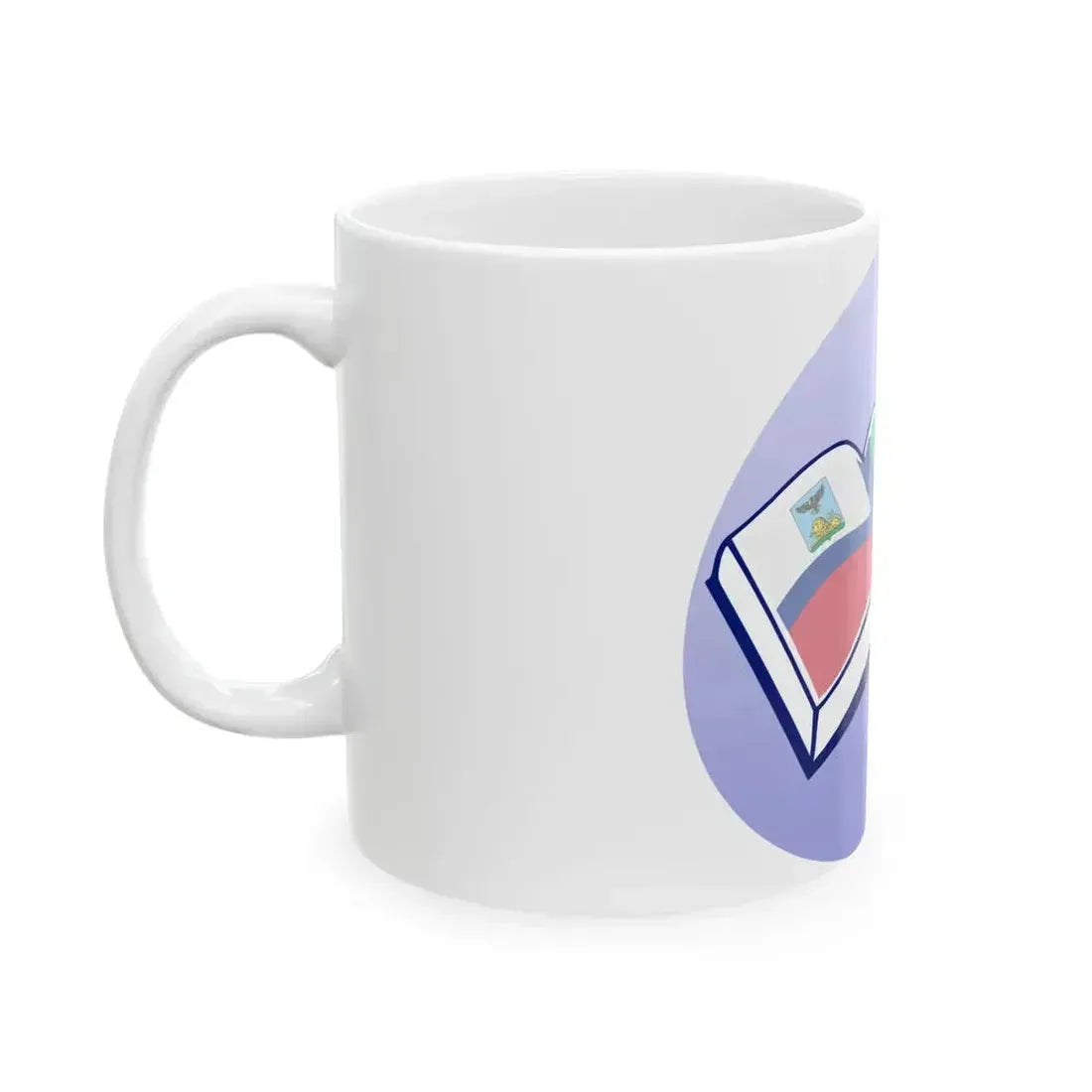 Belgorod oblast book (Russia) White Coffee Mug - Go Mug Yourself