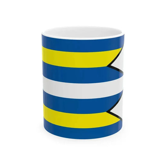 Belin Rimavska Sobota Flag (Slovakia) White Coffee Mug 11oz - Go Mug Yourself