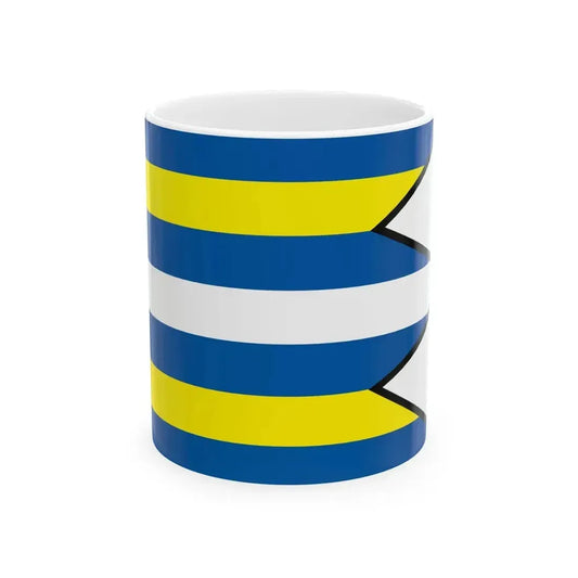 Belin Rimavska Sobota Flag (Slovakia) White Coffee Mug 11oz - Go Mug Yourself
