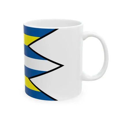Belin Rimavska Sobota Flag (Slovakia) White Coffee Mug - Go Mug Yourself