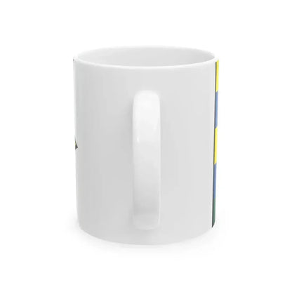 Belince Topolcany Flag (Slovakia) White Coffee Mug - Go Mug Yourself