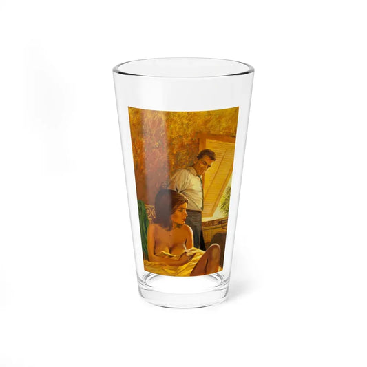 Bella Vista's Wives, paperback cover, 1963 - Pint Glass 16oz 16oz - Go Mug Yourself