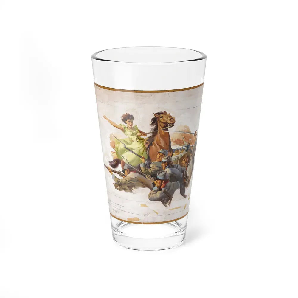 Belle Boyd's Love Story, 1950 (Magazine Illustration) Pint Glass 16oz 16oz - Go Mug Yourself