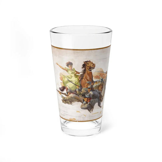 Belle Boyd's Love Story, 1950 (Magazine Illustration) Pint Glass 16oz 16oz - Go Mug Yourself