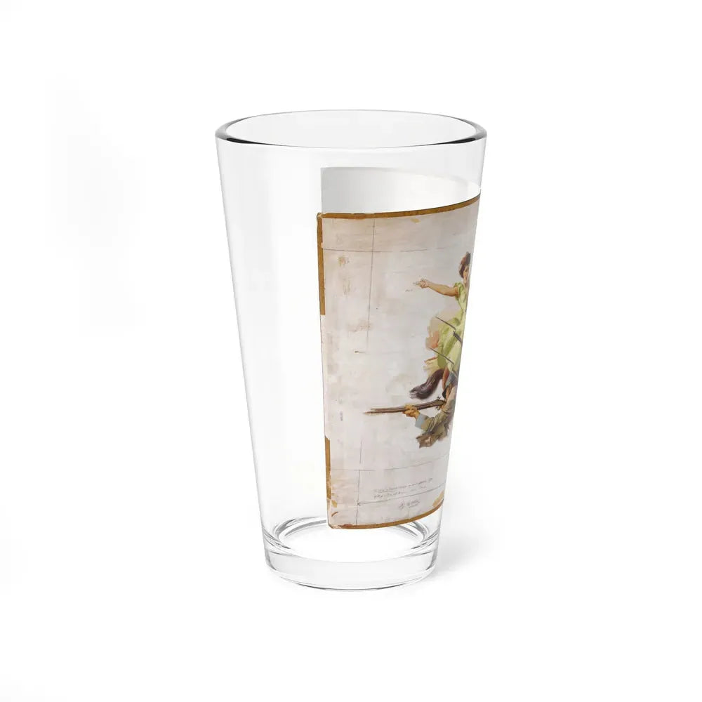 Belle Boyd's Love Story, 1950 (Magazine Illustration) Pint Glass 16oz - Go Mug Yourself
