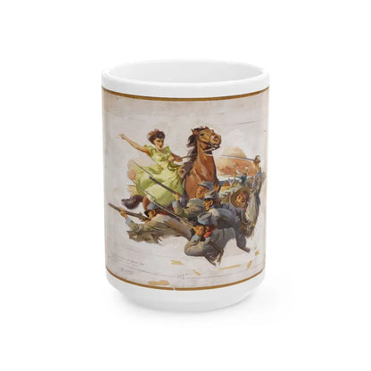 Belle Boyd's Love Story, 1950 - White Coffee Mug 15oz - Go Mug Yourself