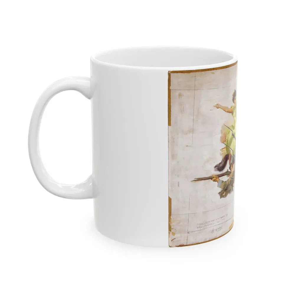 Belle Boyd's Love Story, 1950 - White Coffee Mug - Go Mug Yourself