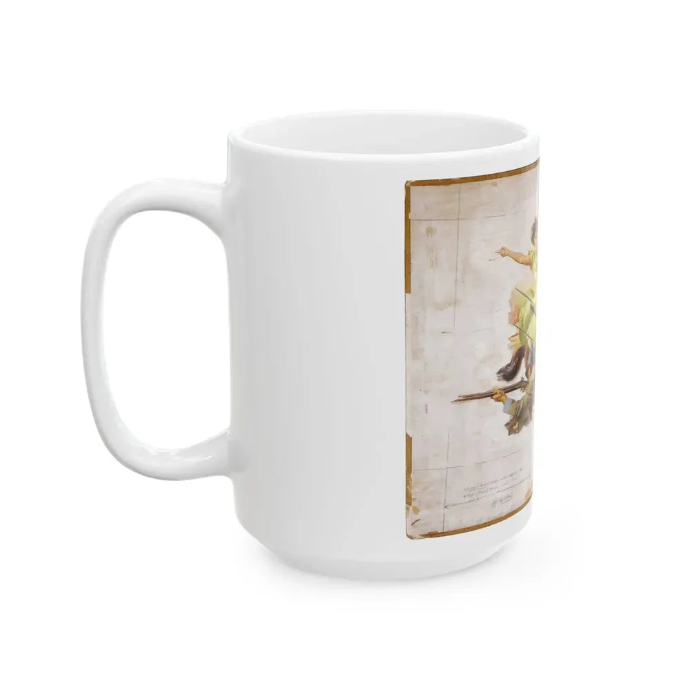 Belle Boyd's Love Story, 1950 - White Coffee Mug - Go Mug Yourself