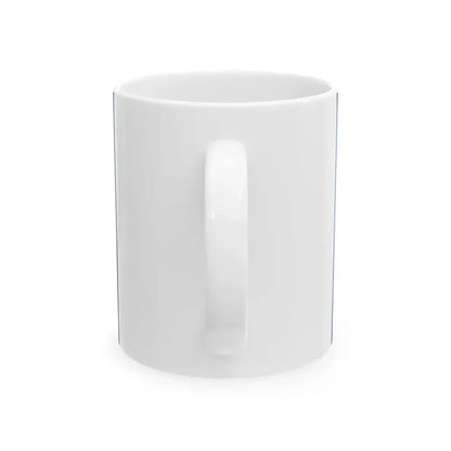 Belle-Ile-en-Mer traditional district flag (France) White Coffee Mug - Go Mug Yourself