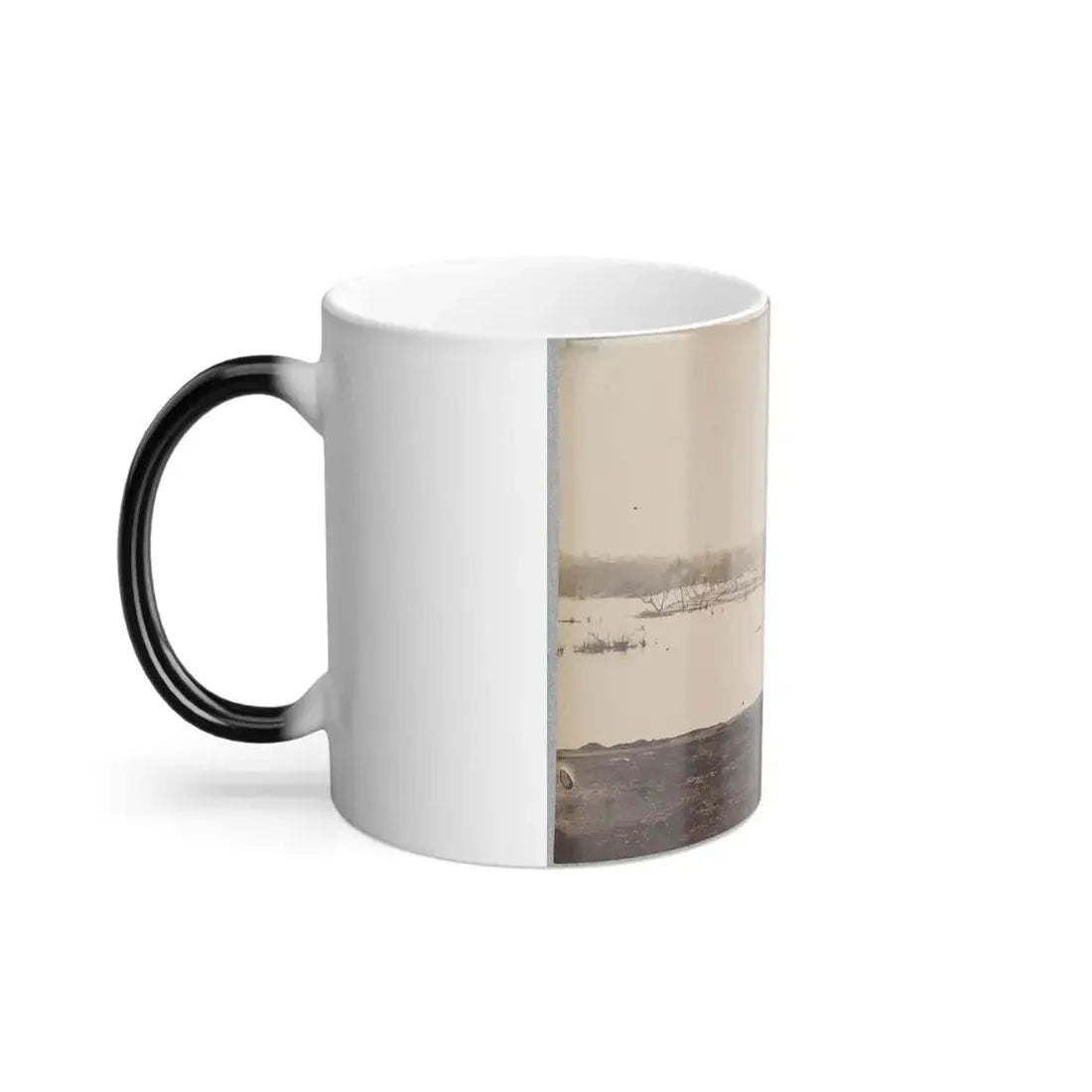 Belle Isle, James River, Richmond, Va., April, 1865 (U.S. Civil War) Color Changing Coffee Mug 11oz - Go Mug Yourself