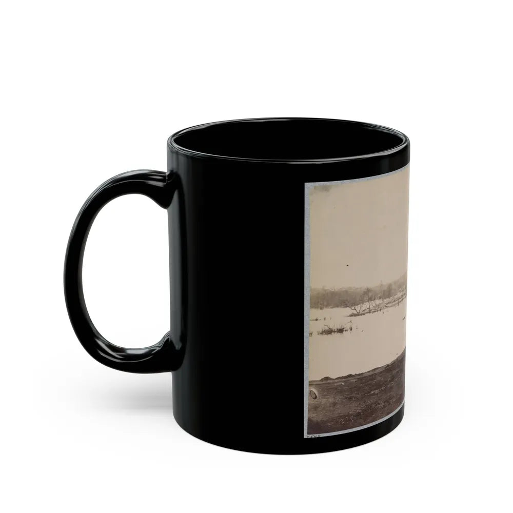 Belle Isle, James River, Richmond, Va., April, 1865 (U.S. Civil War) Black Coffee Mug-Go Mug Yourself