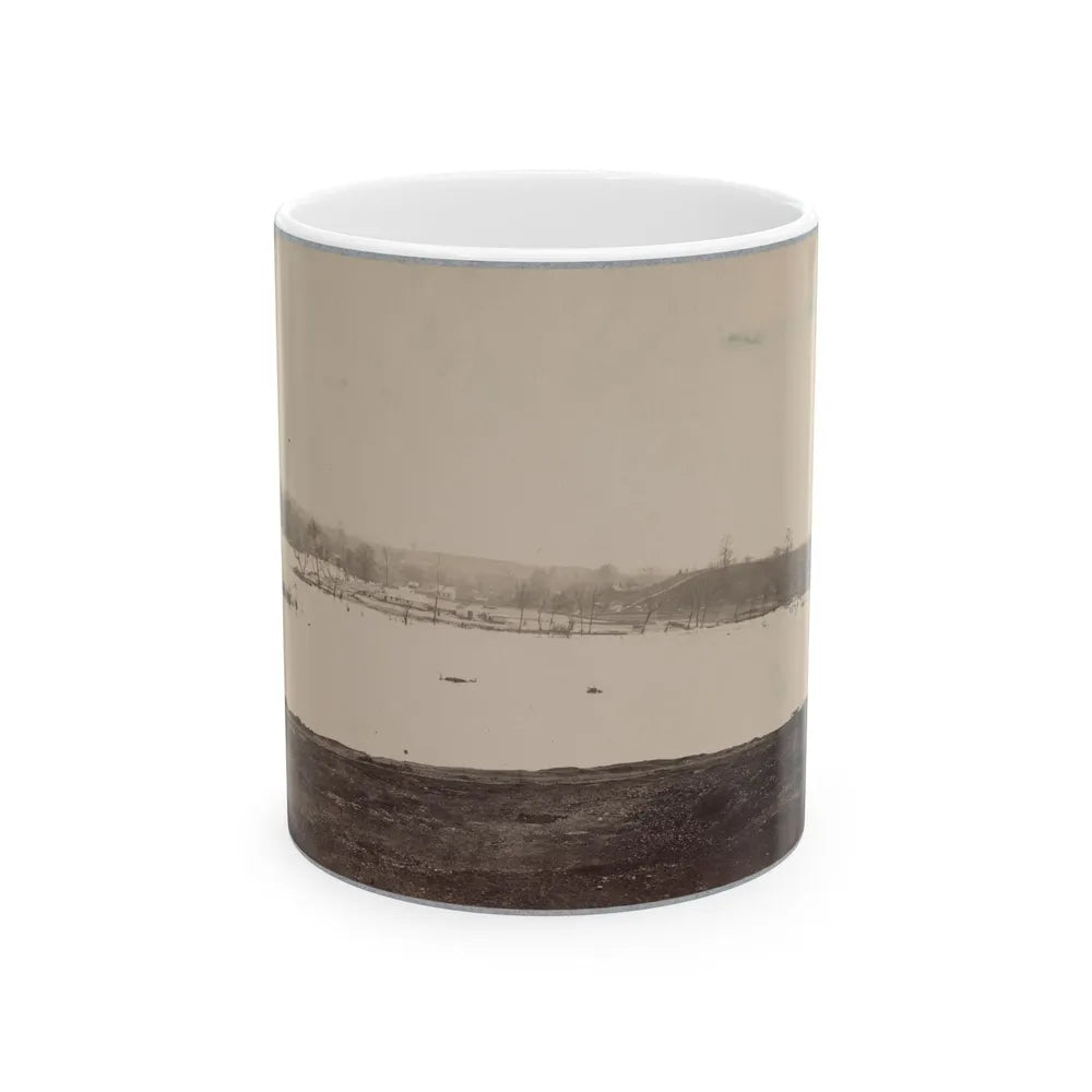 Belle Isle, James River, Richmond, Va., April, 1865 (U.S. Civil War) White Coffee Mug-11oz-Go Mug Yourself