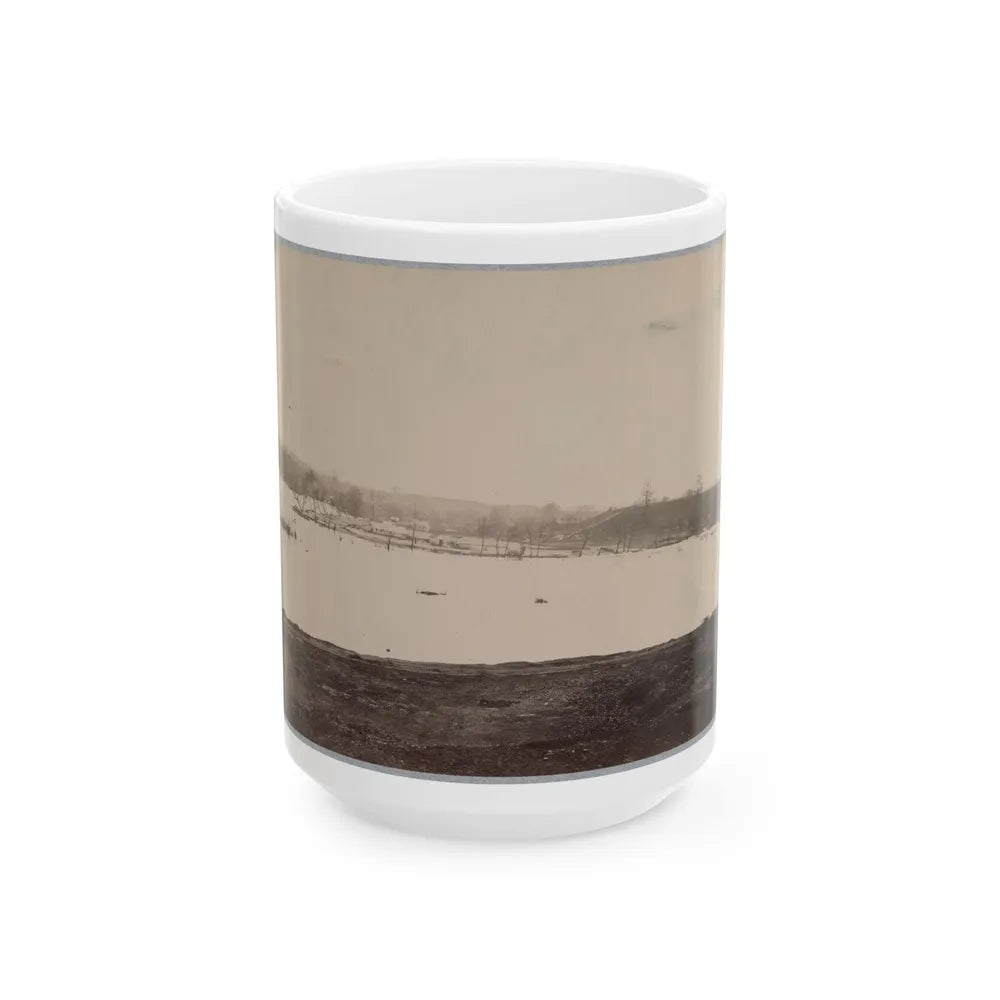 Belle Isle, James River, Richmond, Va., April, 1865 (U.S. Civil War) White Coffee Mug-15oz-Go Mug Yourself