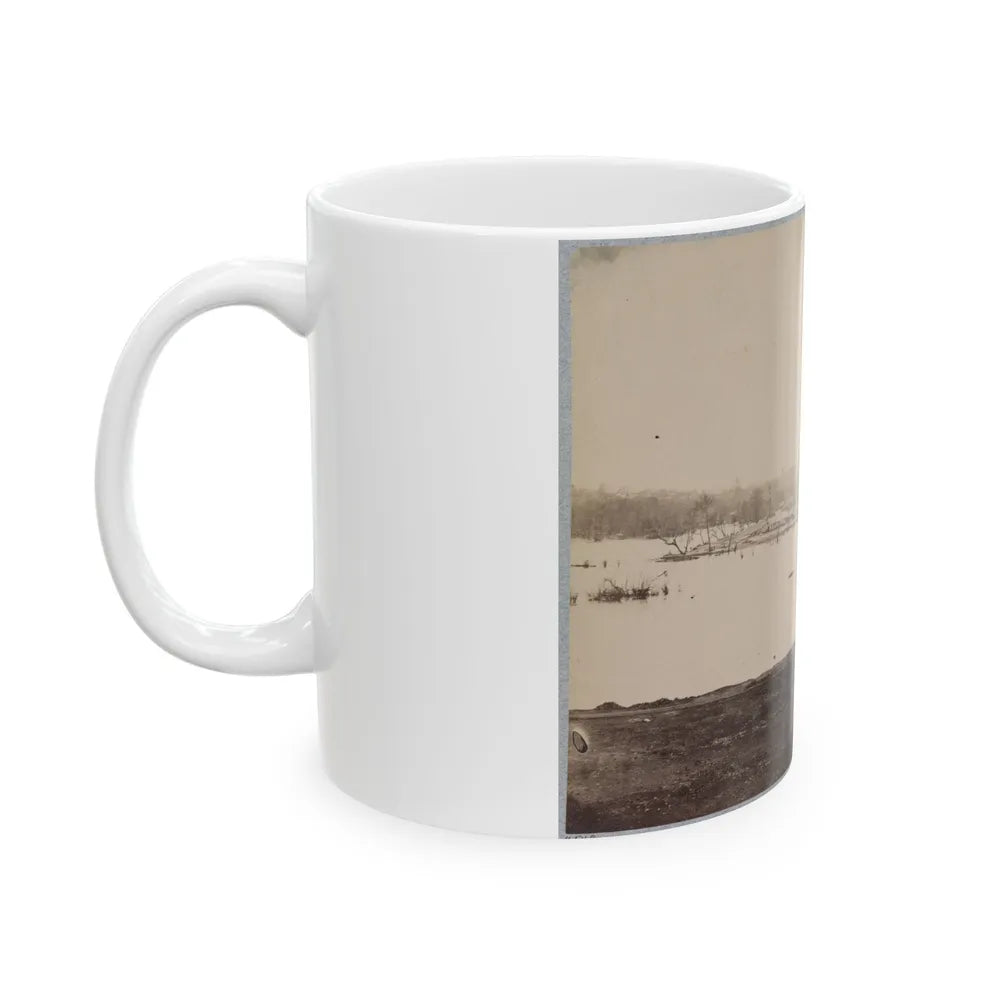 Belle Isle, James River, Richmond, Va., April, 1865 (U.S. Civil War) White Coffee Mug-Go Mug Yourself