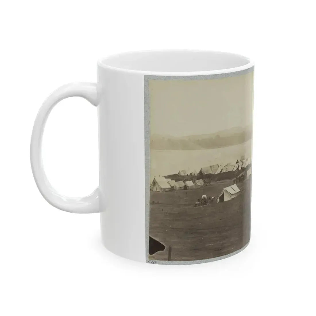 Belle Plain Landing, Va. 001 (U.S. Civil War) White Coffee Mug - Go Mug Yourself