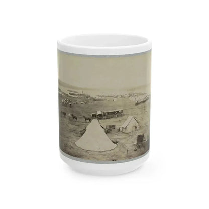Belle Plain Landing, Va. 002 (U.S. Civil War) White Coffee Mug 15oz - Go Mug Yourself