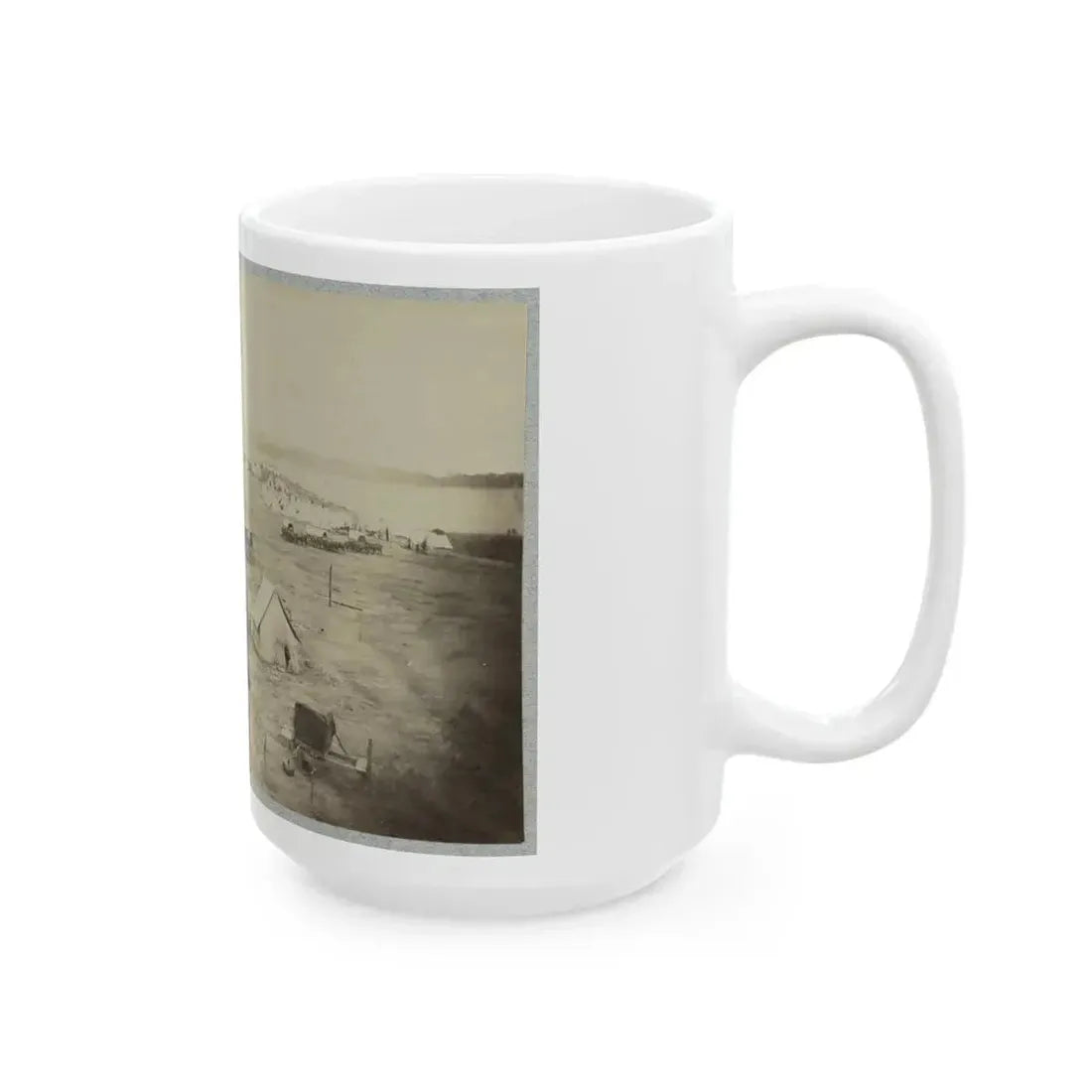 Belle Plain Landing, Va. 002 (U.S. Civil War) White Coffee Mug - Go Mug Yourself