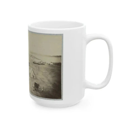 Belle Plain Landing, Va. 002 (U.S. Civil War) White Coffee Mug - Go Mug Yourself