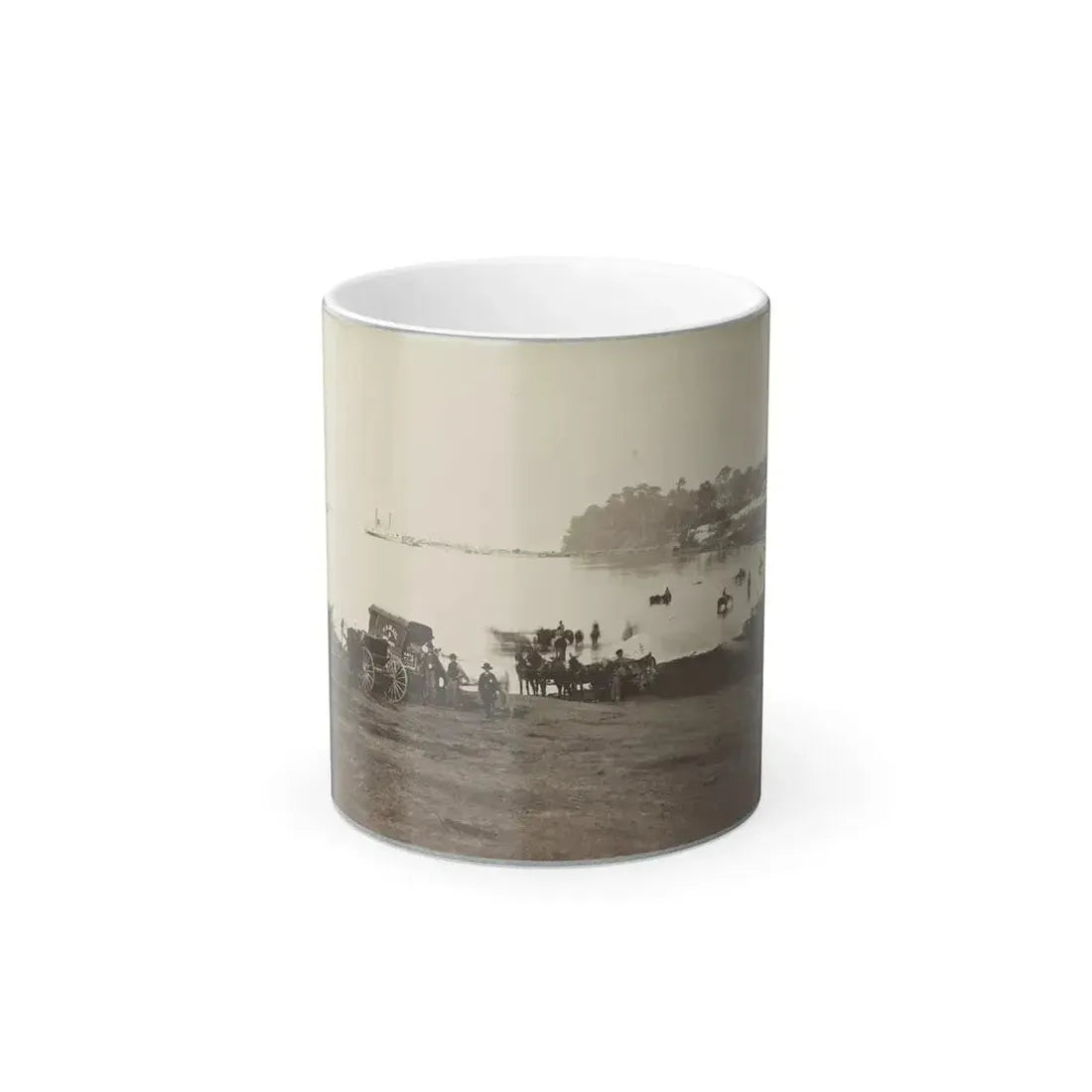Belle Plain Landing, Va. 003 (U.S. Civil War) Color Changing Coffee Mug 11oz Default Title 11oz - Go Mug Yourself
