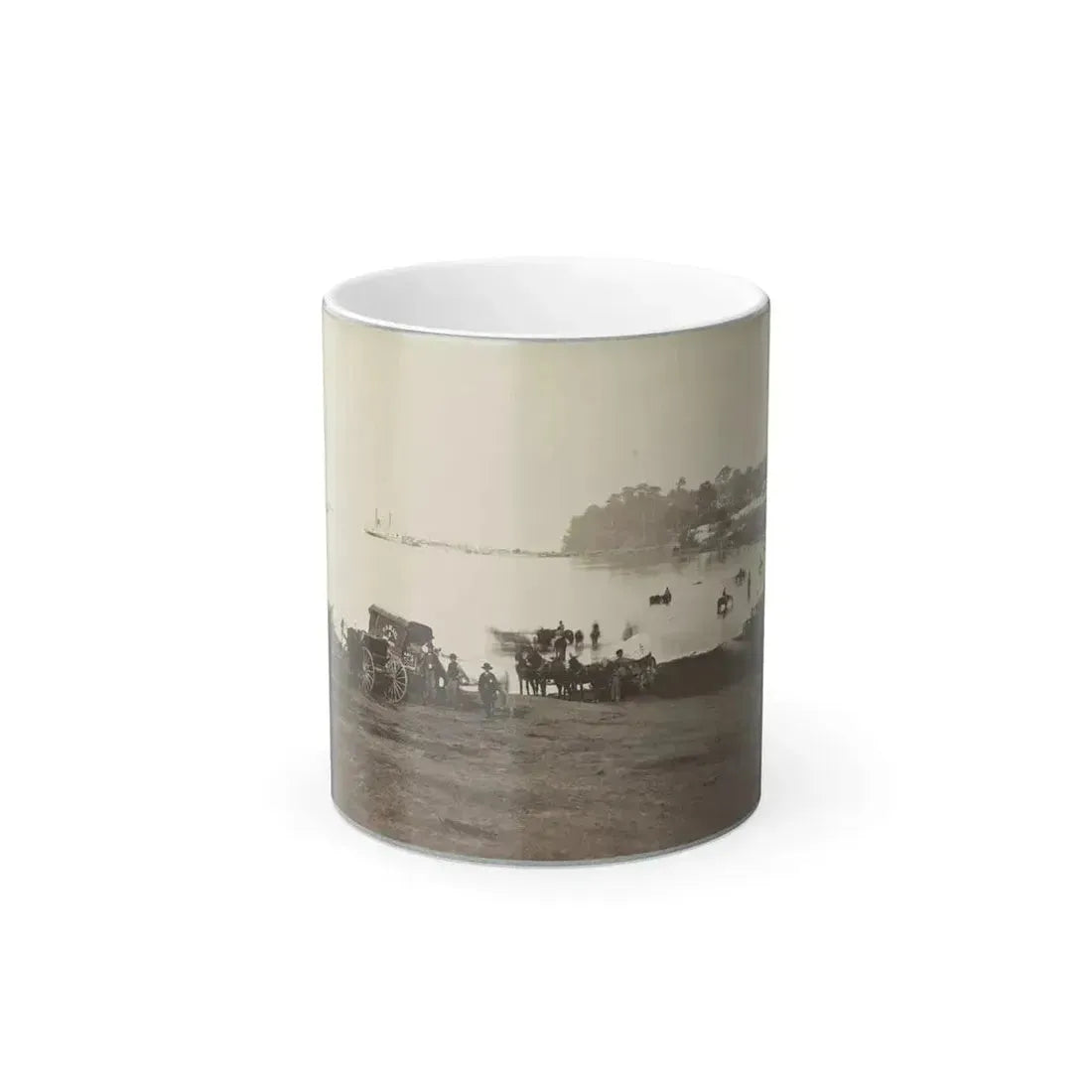 Belle Plain Landing, Va. 003 (U.S. Civil War) Color Changing Coffee Mug 11oz Default Title 11oz - Go Mug Yourself