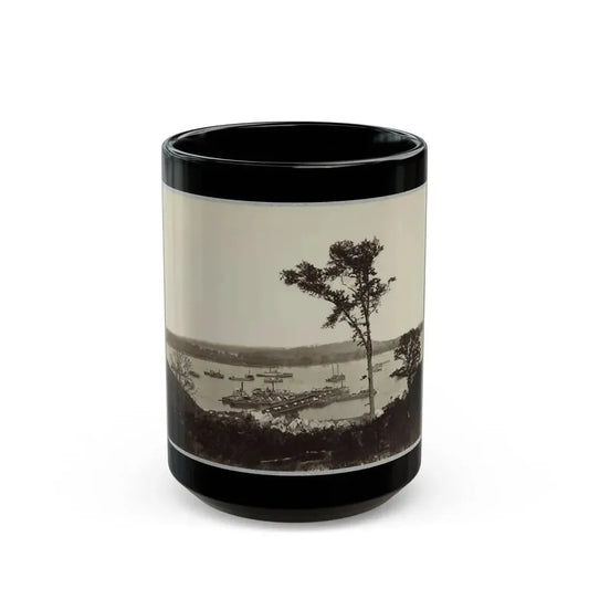 Belle Plain Landing, Va. 004 (U.S. Civil War) Black Coffee Mug 15oz - Go Mug Yourself