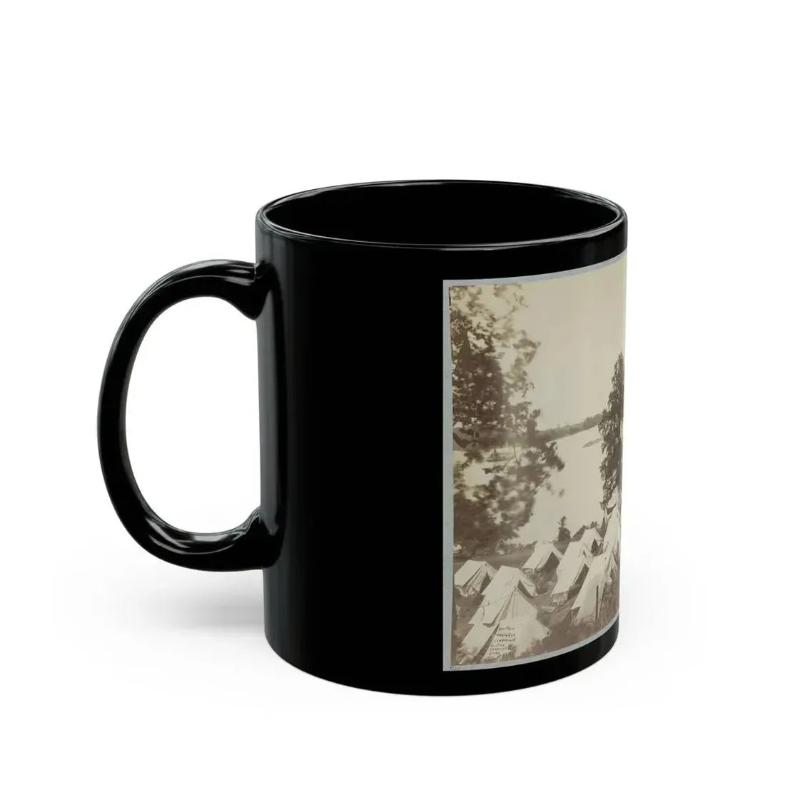 Belle Plain Landing, Va. 005 (U.S. Civil War) Black Coffee Mug - Go Mug Yourself