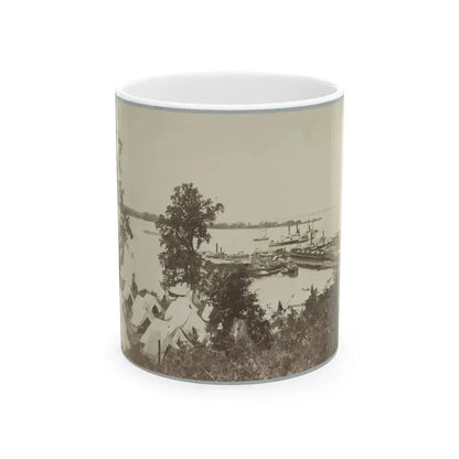 Belle Plain Landing, Va. 005 (U.S. Civil War) White Coffee Mug 11oz - Go Mug Yourself