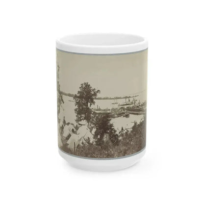 Belle Plain Landing, Va. 005 (U.S. Civil War) White Coffee Mug 15oz - Go Mug Yourself