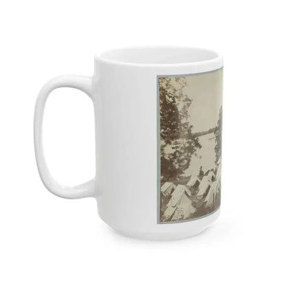 Belle Plain Landing, Va. 005 (U.S. Civil War) White Coffee Mug - Go Mug Yourself