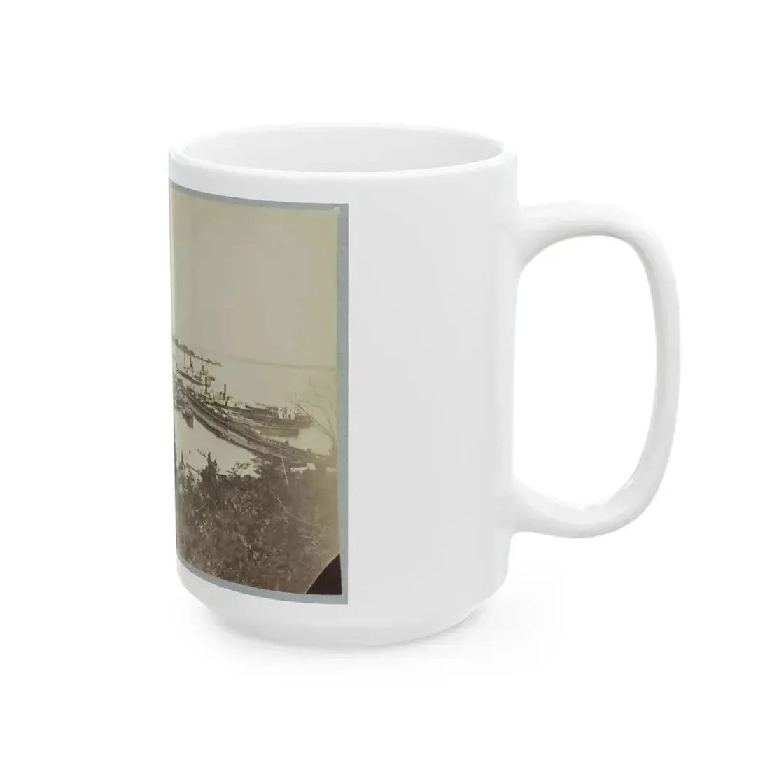Belle Plain Landing, Va. 005 (U.S. Civil War) White Coffee Mug - Go Mug Yourself