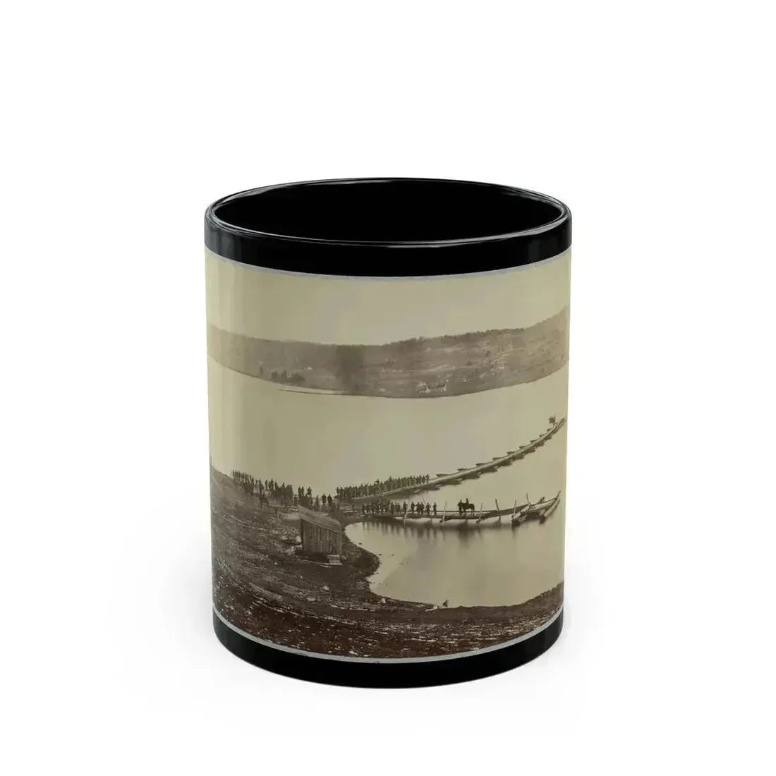 Belle Plain Landing, Va. (1) (U.S. Civil War) Black Coffee Mug 11oz - Go Mug Yourself
