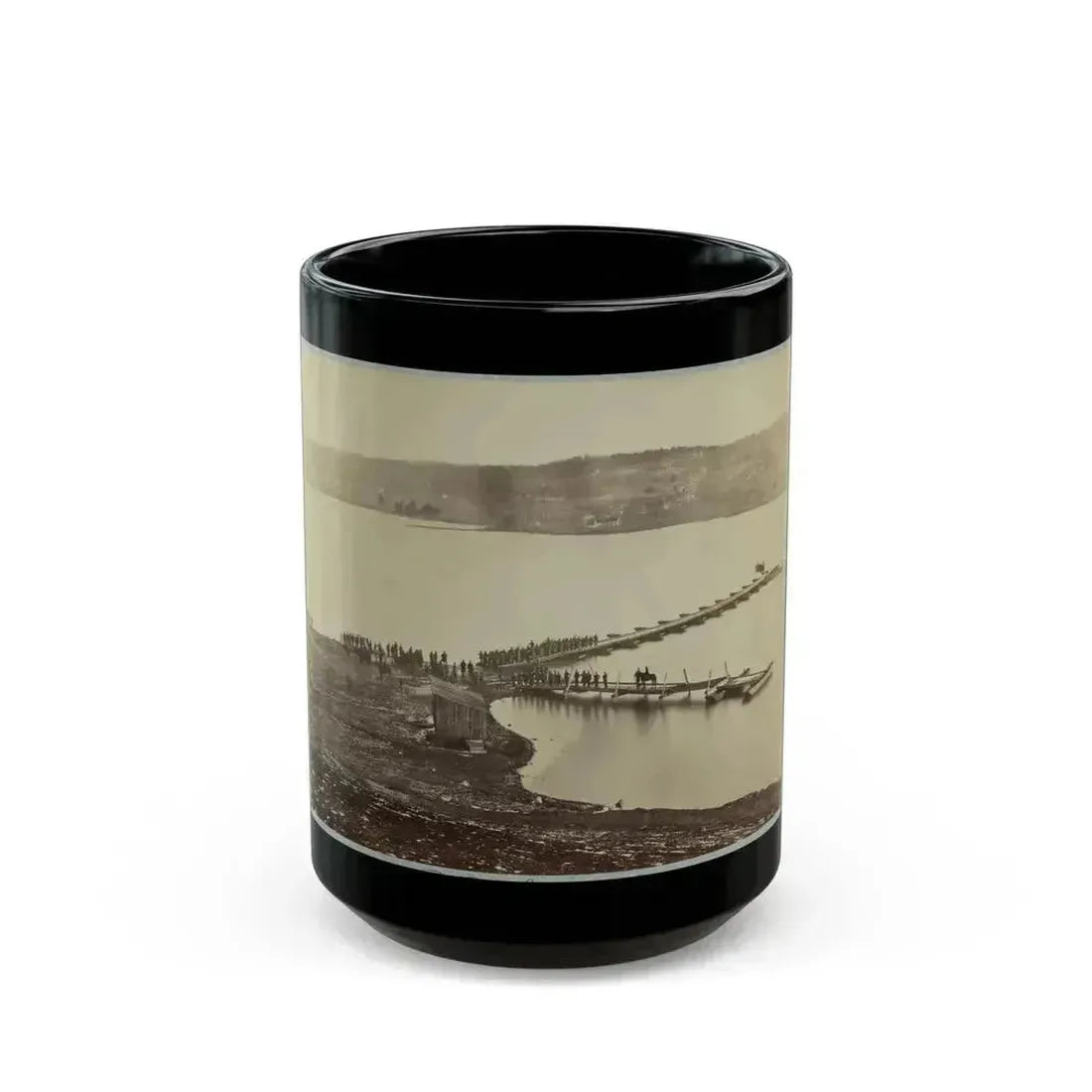 Belle Plain Landing, Va. (1) (U.S. Civil War) Black Coffee Mug 15oz - Go Mug Yourself