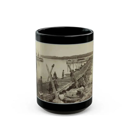 Belle Plain Landing , Va. (1) (U.S. Civil War) Black Coffee Mug 15oz - Go Mug Yourself