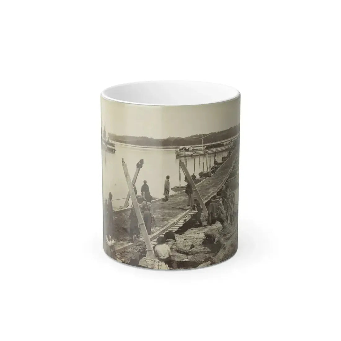 Belle Plain Landing , Va. (1) (U.S. Civil War) Color Changing Coffee Mug 11oz Default Title 11oz - Go Mug Yourself