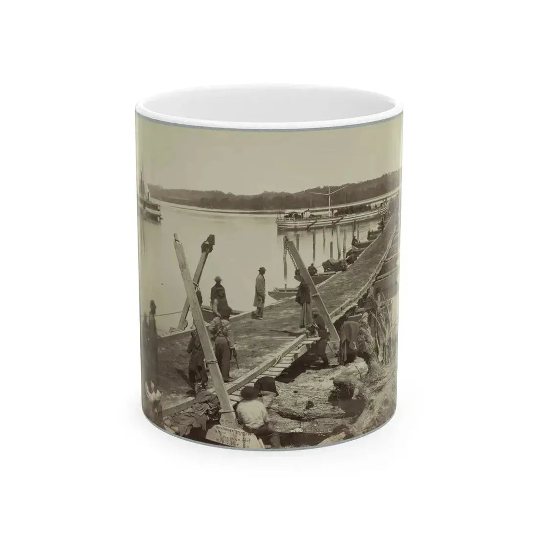 Belle Plain Landing , Va. (1) (U.S. Civil War) White Coffee Mug 11oz - Go Mug Yourself