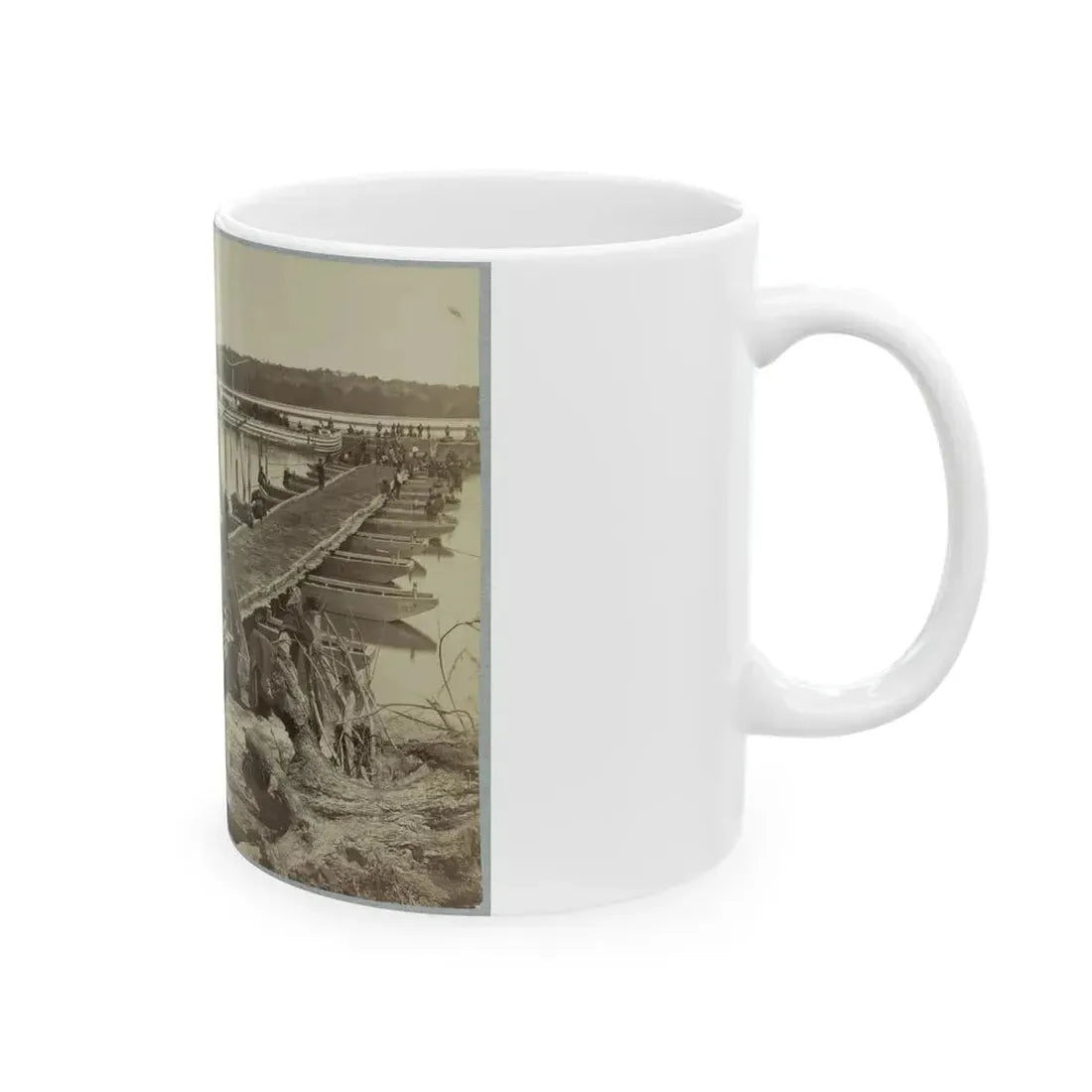 Belle Plain Landing , Va. (1) (U.S. Civil War) White Coffee Mug - Go Mug Yourself