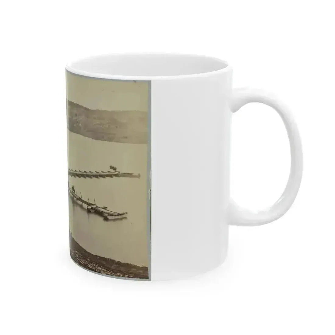 Belle Plain Landing, Va. (1) (U.S. Civil War) White Coffee Mug - Go Mug Yourself