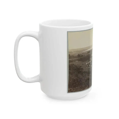 Belle Plain Landing, Va. Camp Of 15th New York Engineers (U.S. Civil War) White Coffee Mug - Go Mug Yourself