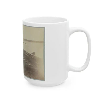 Belle Plain Landing, Va. Camp Of 15th New York Engineers (U.S. Civil War) White Coffee Mug - Go Mug Yourself