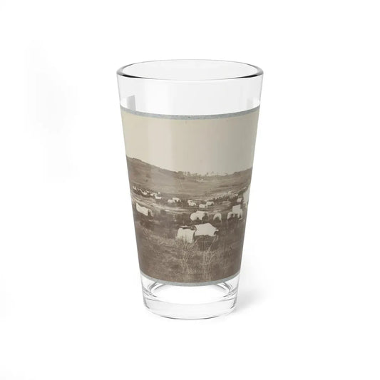 Belle Plain Landing, Va., Confederate Entrenchments On Hill 001 (U.S. Civil War) Pint Glass 16oz 16oz - Go Mug Yourself