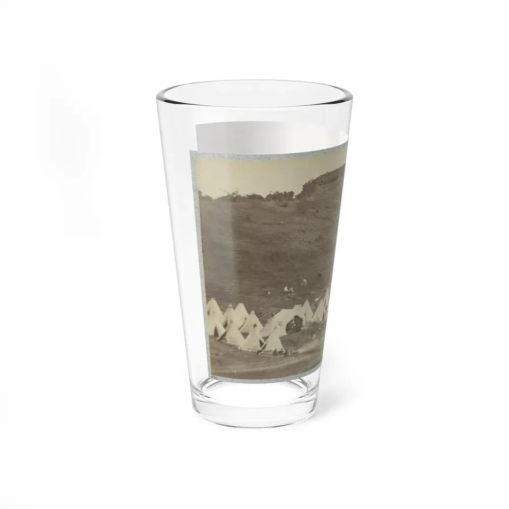 Belle Plain Landing, Va., Confederate Entrenchments On Hill (U.S. Civil War) Pint Glass 16oz - Go Mug Yourself