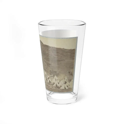 Belle Plain Landing, Va., Confederate Entrenchments On Hill (U.S. Civil War) Pint Glass 16oz - Go Mug Yourself