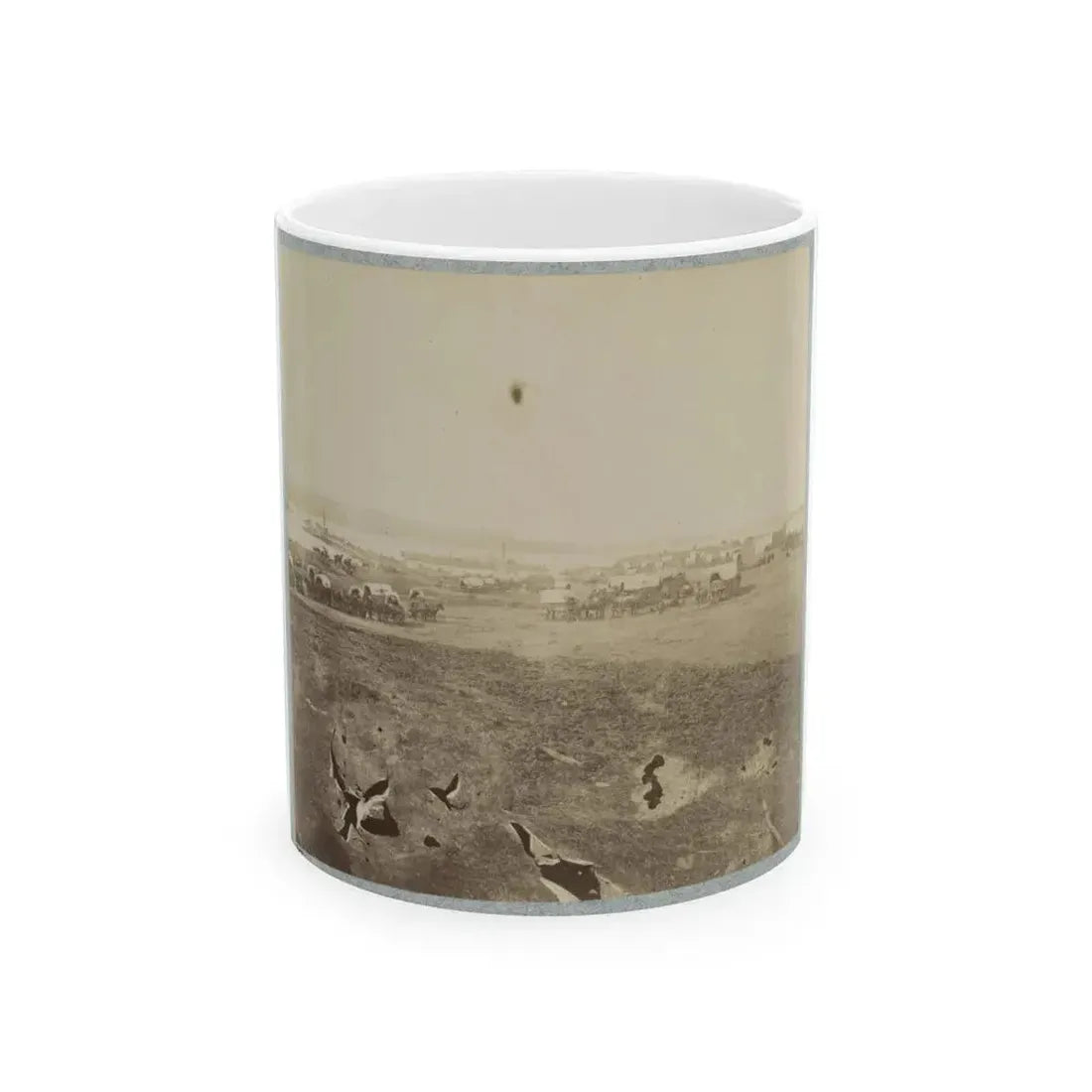 Belle Plain Landing, Va., May, 1864 (U.S. Civil War) White Coffee Mug 11oz - Go Mug Yourself