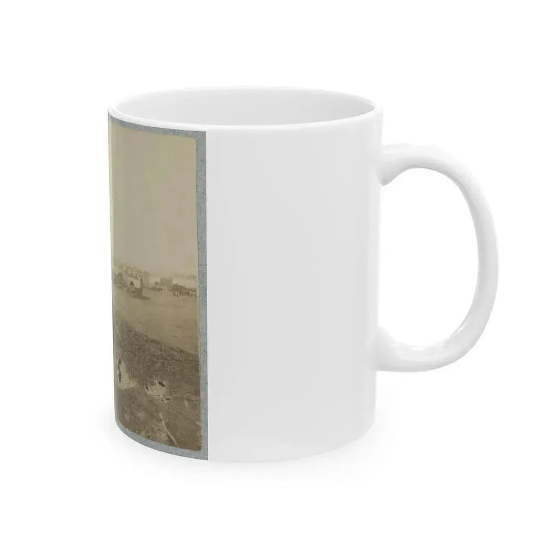 Belle Plain Landing, Va., May, 1864 (U.S. Civil War) White Coffee Mug - Go Mug Yourself