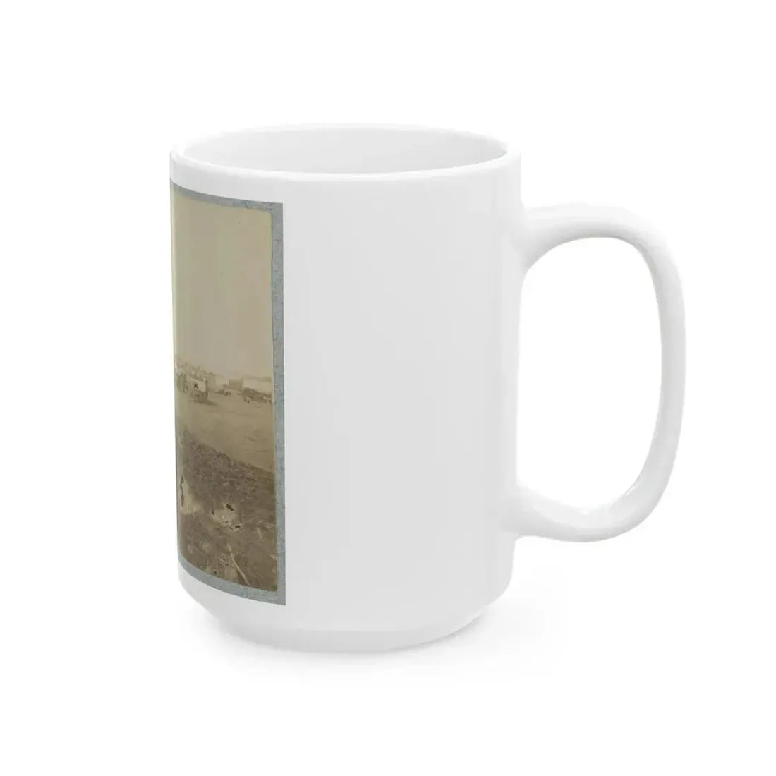 Belle Plain Landing, Va., May, 1864 (U.S. Civil War) White Coffee Mug - Go Mug Yourself