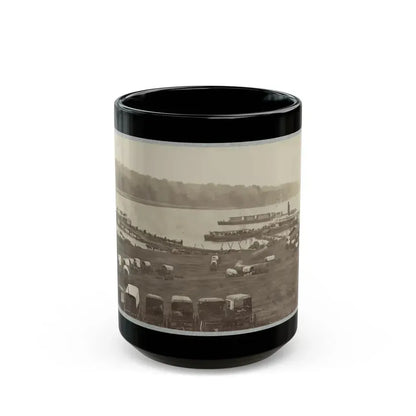 Belle Plain Landing, Va. (U.S. Civil War) Black Coffee Mug 15oz - Go Mug Yourself